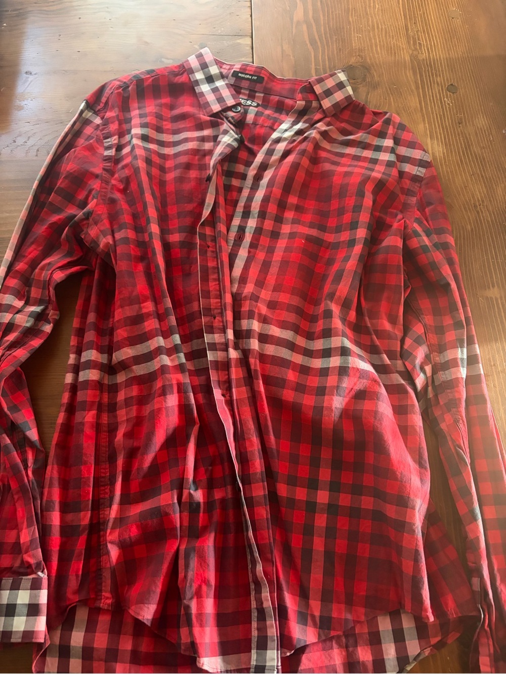 Express button shirt